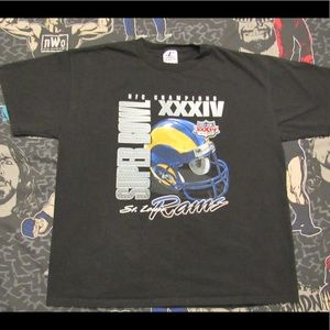 2000 Logo Athletics Super Bowl T-Shirt